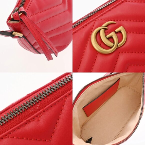 GUCCI GG Marmont Red 739166 shoulder bag 800000137584000 - Picture 7 of 8
